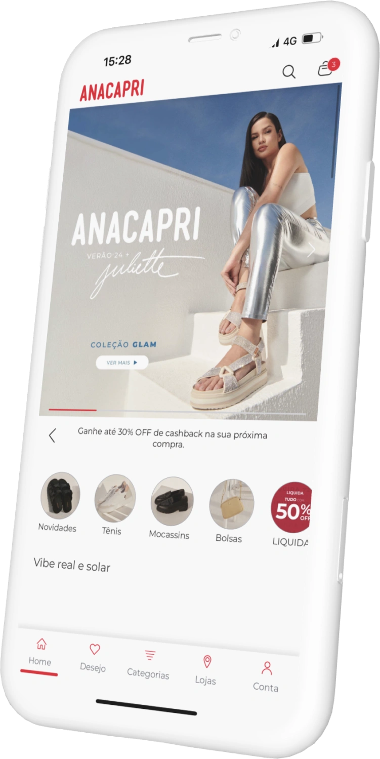 Screenshot do App Anacapri