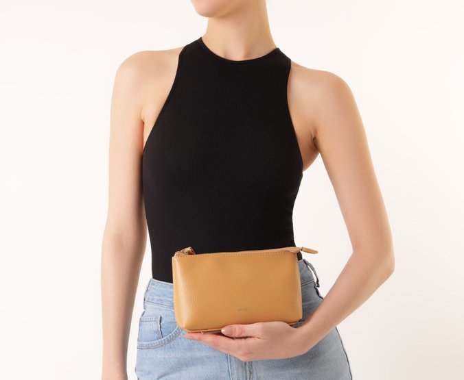 Necessaire Pequena Valentina Bege