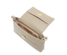Bolsa Tiracolo Pequena Envelope Cinza