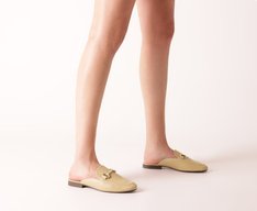 Mule Bridão Essencial Bege