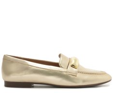 Mocassim Marie Dourado
