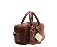 Bolsa Tote Média Lenço Marrom