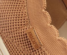 Tênis Slip On Knit Nuvem Alê Bege