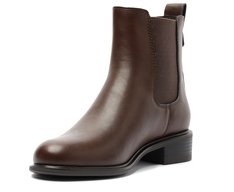 Bota Cano Curto Chelsea Marrom