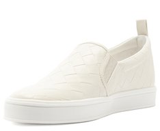 Tênis Slip On Sola Alta Texturas Branco