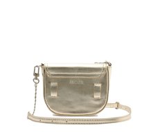 Bolsa Tiracolo E Pochete Pequena Dourada