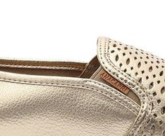 Tênis Slip On Dourado Ana