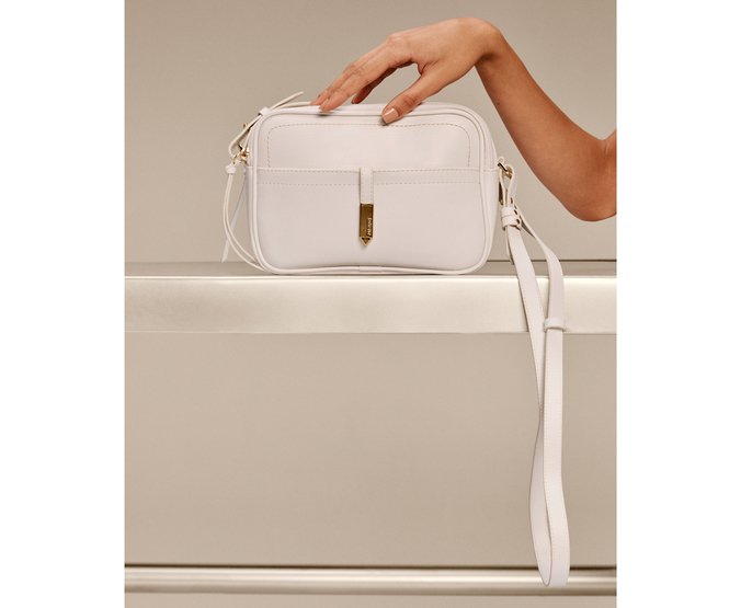 Bolsa Tiracolo Média Vitória Branca