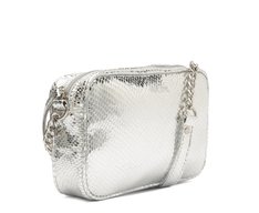Bolsa Tiracolo Pequena Essencial Prata