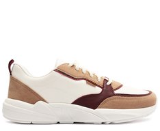 Tênis Sporty Multineutro Branco Detalhe Roxo