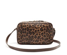 Bolsa Tiracolo Média Lisa Animal Print