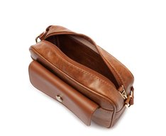 Bolsa Tiracolo Pequena Duetto Marrom