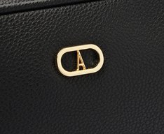 Bolsa Tiracolo Média Atemporal Preta