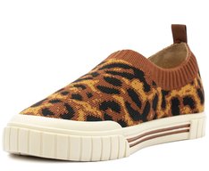 Tênis Slip On Knit Alê Animal Print