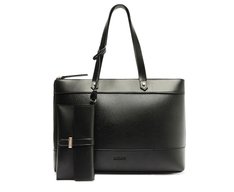 Bolsa Shopping Grande Com Pouch Essencial Preta