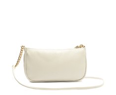 Bolsa Tiracolo Média Snake Branca