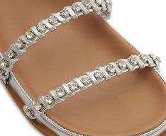 Papete Strass Prata