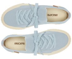 Tênis Knit Pontilhado Alê Azul