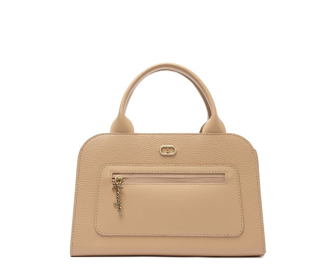 Bolsa Tote Média Clarice Bege
