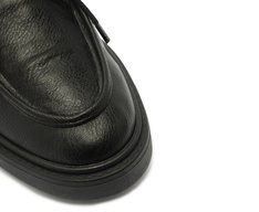Mocassim Oxford Amarração Preto