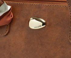 Bolsa Tote Média Lenço Marrom
