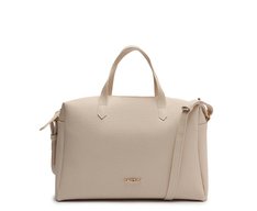 Bolsa Tote Média Maxxi Arredondada Branca