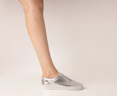 Tênis Slip On Elástico New Preta