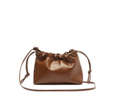 Bolsa Tiracolo Média Rocker Marrom