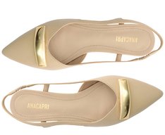 Sapatilha Slingback Marie Bege