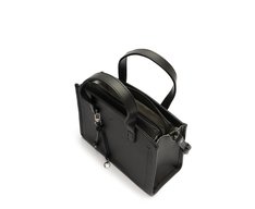 Bolsa Tote Média Estruturada Preta