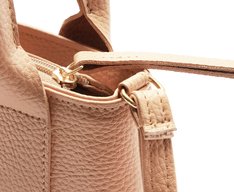 Bolsa Tote Pequena Cápsula A Bege