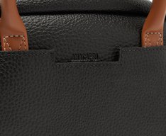 Bolsa Tote Média Arredondada Preta