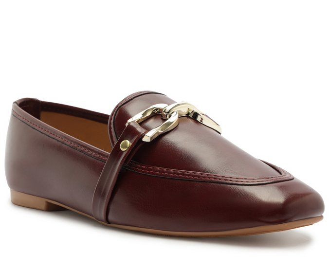 Mocassim Sola Bold Bridão Vermelho