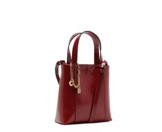 Bolsa Tote Média Madri Chaveiro Vermelha