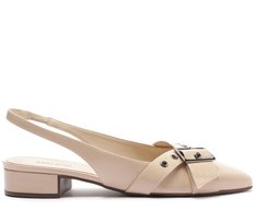 Sapatilha Slingback Mônica Bege