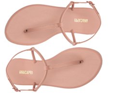Sandália Slim Monocolor Rosa