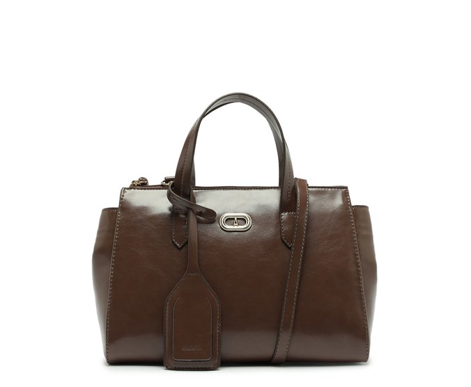Bolsa Tote Média Bella Marrom