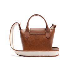 Bolsa Tote Média Estruturada Marrom