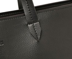 Bolsa Shopping Grande Com Pouch Preta