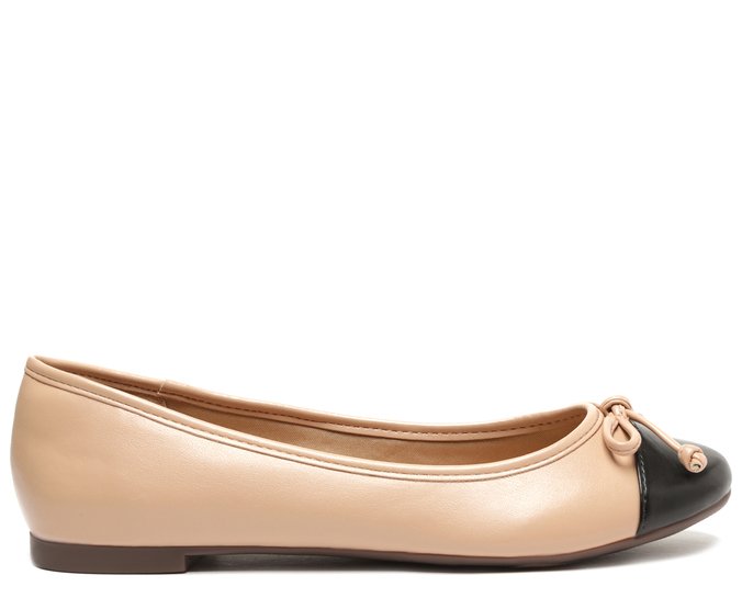 Sapatilha Scarpa Lisa Laço Marrom