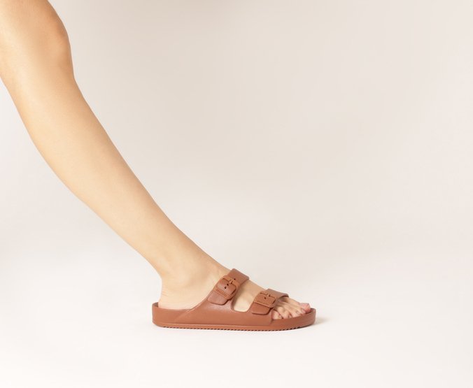 Chinelo Eva Marrom