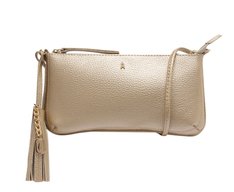 Bolsa Tiracolo Média Detalhe Franja Dourada
