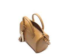 Bolsa Tote Média Arredondada Bege