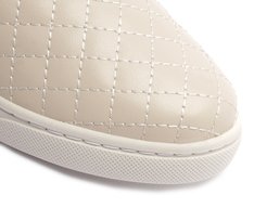 Tênis Slip On Matelassê Branco