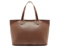 Bolsa Shopping Grande Chaveiro Removível Marrom
