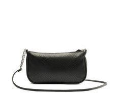 Bolsa Tiracolo Média Snake Preta