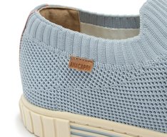 Tênis Knit Pontilhado Alê Azul