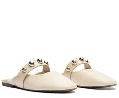 Mule Maxi Tachas Bege