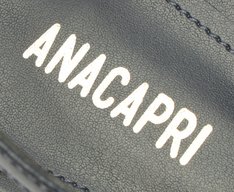 Sapatilha Slingback Bico Quadrado Bridão Azul