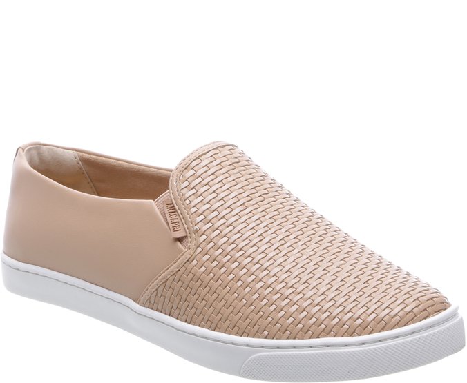 tenis slip on nude